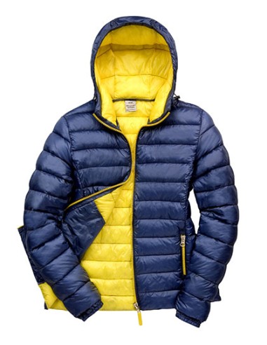R-R194F-Womens Snow Bird Hooded Jacket